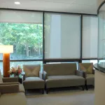 Waiting room and front desk